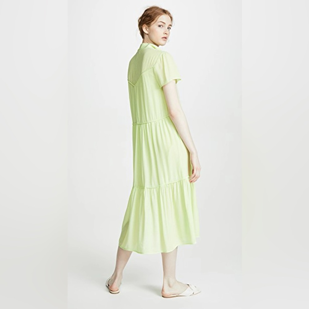 Rag & Bone Brat Libby Tiered Button Front Floaty … - image 2